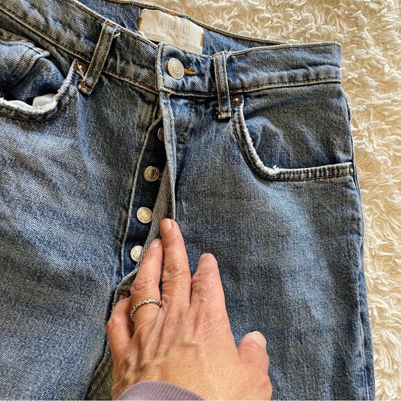 Free People We The Free Stella Skinny Jean in Always Blue Size 27 - Picture 5 of 9